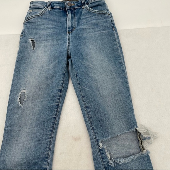 JOES JEANS Women’s The Bella 11” high rise skinny crop distressed denim jeans 25 - Picture 3 of 11